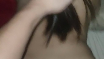 Pov Video Filipínskej Ženy S Kumperom A Sólovou Hrou Bez Oblečenia